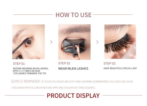 MLEN Eyelash Setting Essence (5ml) - Image 3